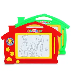 Доска для рисования Образование игрушка случайный цвет Дети Детские магнитные доска для рисования Рисование набросков доска для письма
