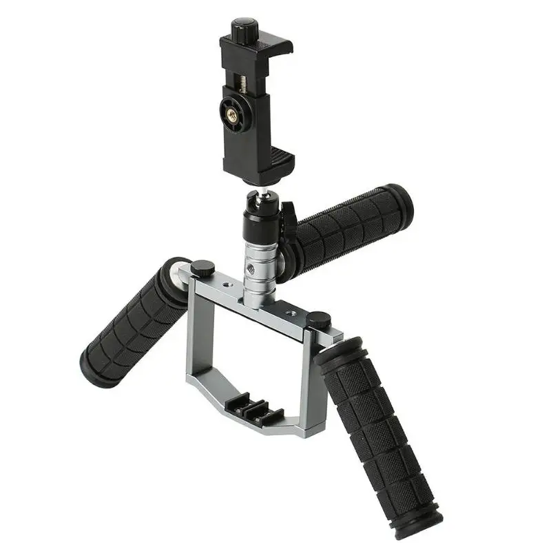 

ALLOYSEED Handheld Gimbal Tripod Camera Stabilizer Mount Bracket Kit With Tripod Ball Head Phone Clip For DJI Mavic Pro/Platinum