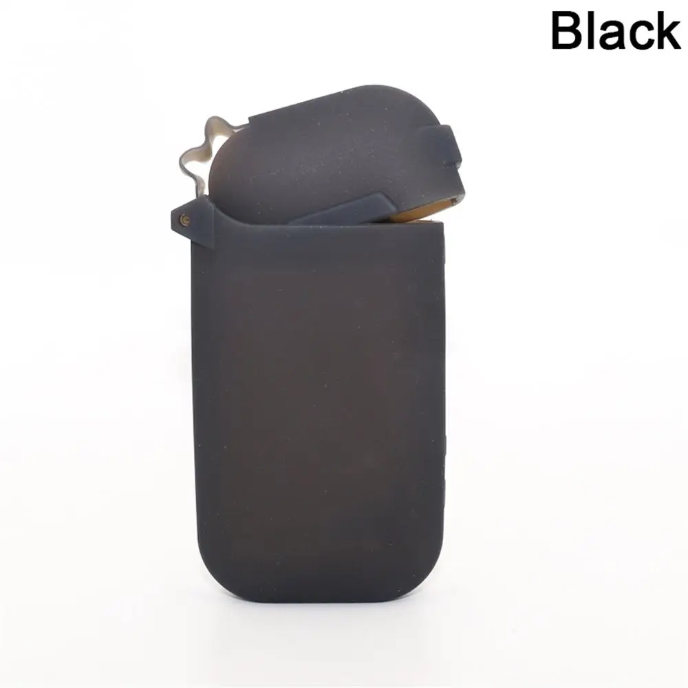 1 предмет, модные Нескользящие щит замена силиконовый чехол-рукав Обёрточная бумага защитный чехол из поликарбоната мод для технология Замена Защитный противоударный чехол - Цвет: black