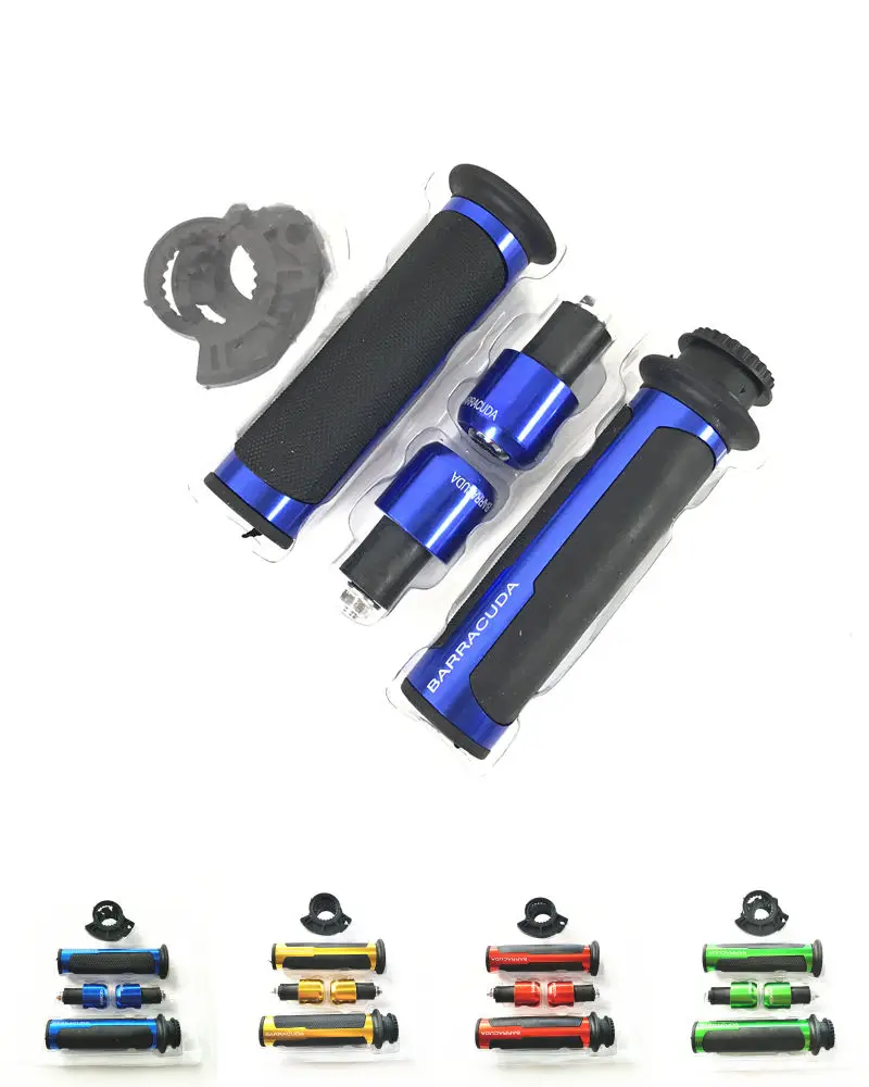 

7/8 "22mm Universal Road & Racing CNC Aluminum for Barracuda Motorcycle Handle Bar Caps / Handlebar Grips For honda VF750S SABRE