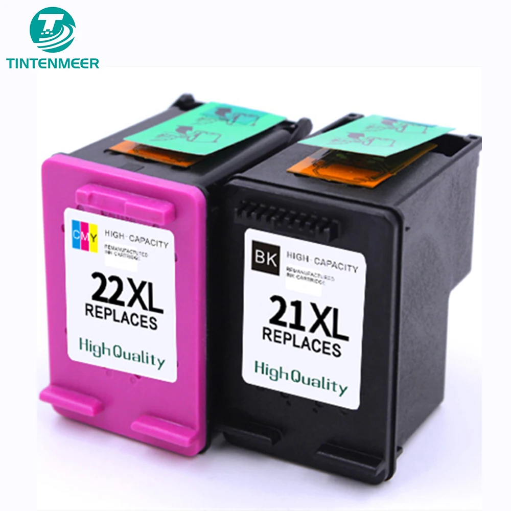 Tintemeer cartucho de tinta para impresora Hp, recambio de tinta Compatible  con Hp21, Hp22, F2180, F2280, F4180, F380, 380, 21, 22, 21Xl,  22Xl|Cartuchos de tinta| - AliExpress