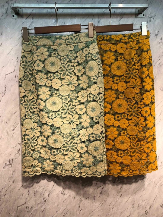 

2019 Early Autumn New Woman's Pure Dark Printed Skirt 720