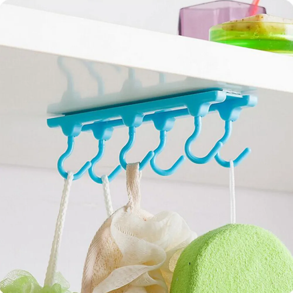 Kitchen Cupboard Cooking Tools Ceiling Storage Racks 20*5cm