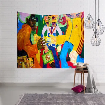 

Bohemian Beach Mat Table Cloth Tapestry Large 150*200cm Wall Hanging Bedspread Throw Cover Weird Style Twin Hippie Tapestry