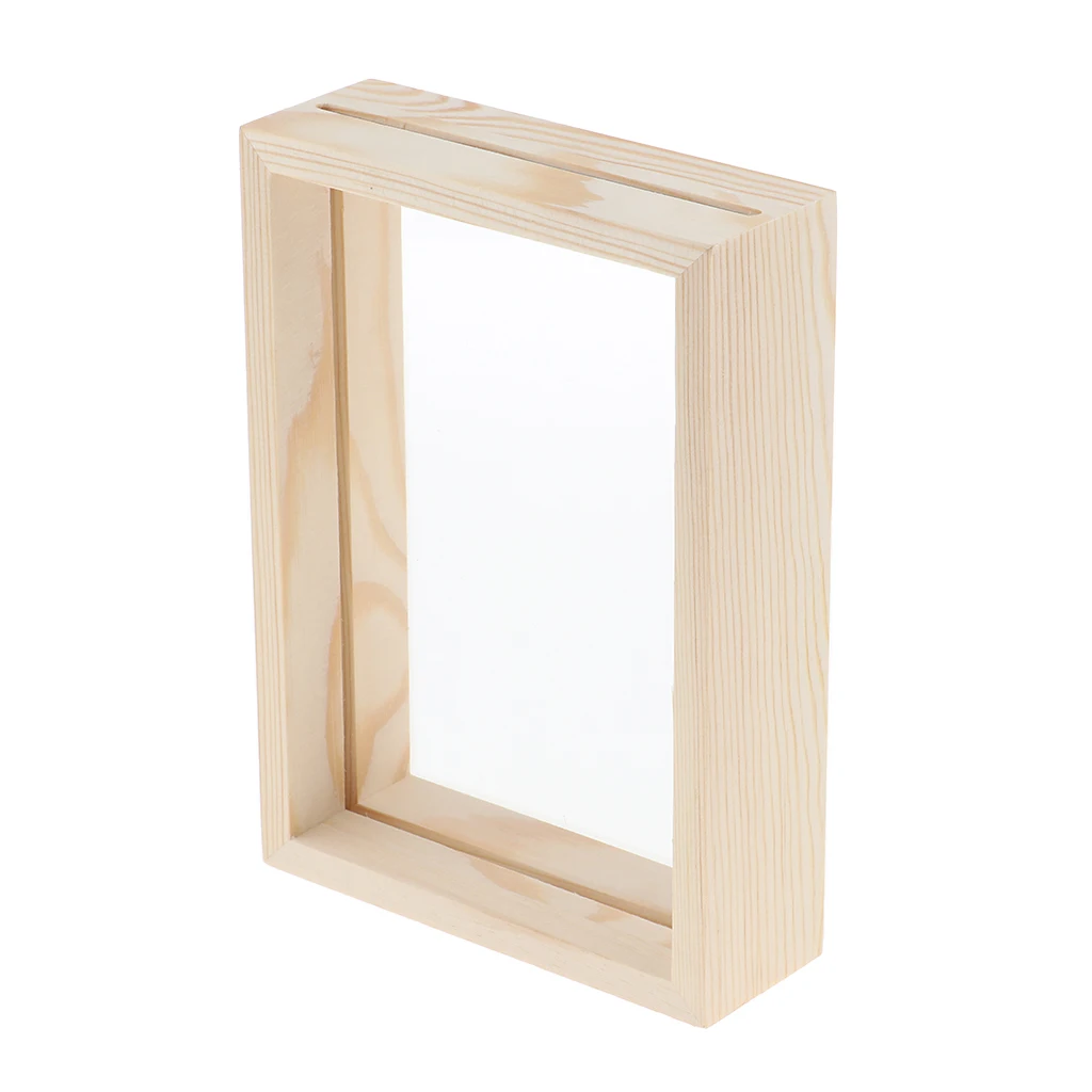 Photo Frame Picture Poster Frame Transparent Wooden Home Display Decoration Wall Decoration
