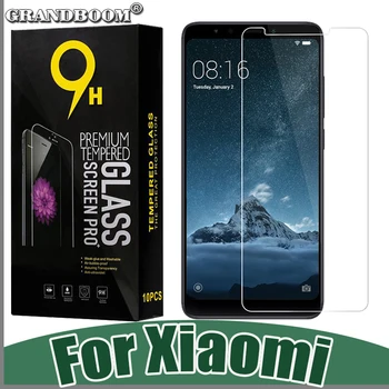 

100pcs 9H 2.5D Tempered Glass Screen Protector Guard For Xiaomi Redmi 7 6A Note 7S 6 Pro S2 K20 Y2 Y3 Go Shockproof With Box