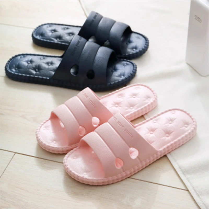 

Dwayne 2019 New Summer Men Flip Flops High Quality Beach Sandals Summer Slip-Proof Soft-Soled Bathroom Wear-Resisting Slippers