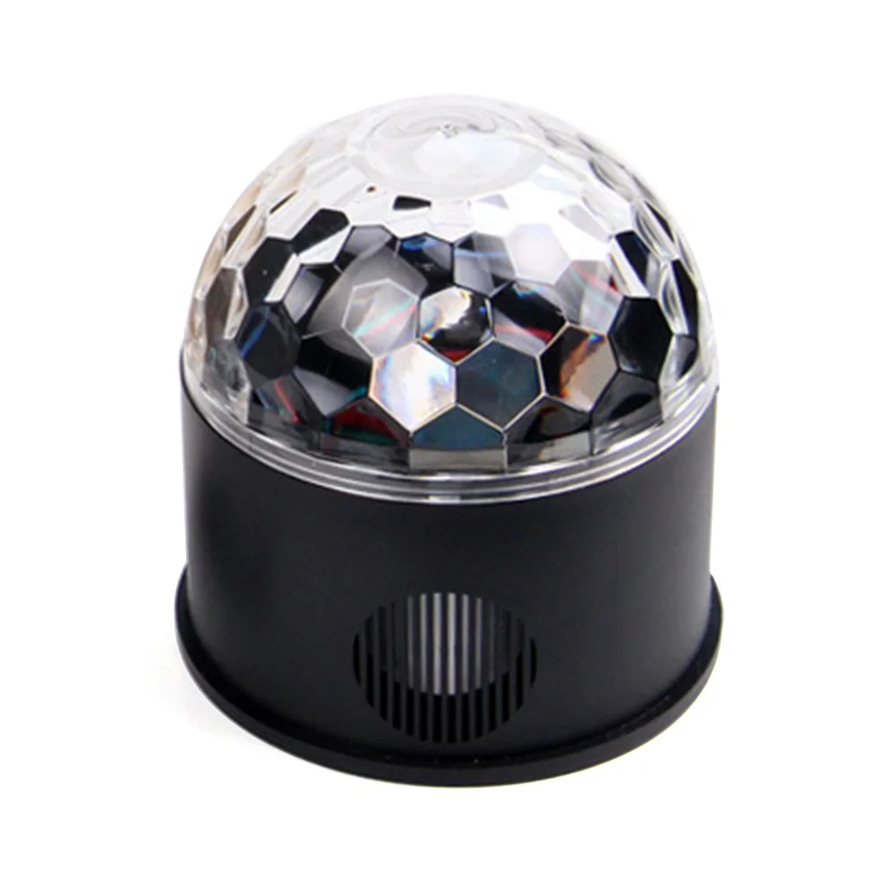 9 W диско РГБ DJ сторонний проектор свет этапа с дистанционным Управление вращающаяся светодиодная лампа Bluetooth Динамик музыка