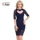 Save 23.81 on Comeondear Rockabilly Dress Elegant Backless Zomer Jurk Pencil Knee-Length Dresses Vestidos De Playa Summer Dress VK1049