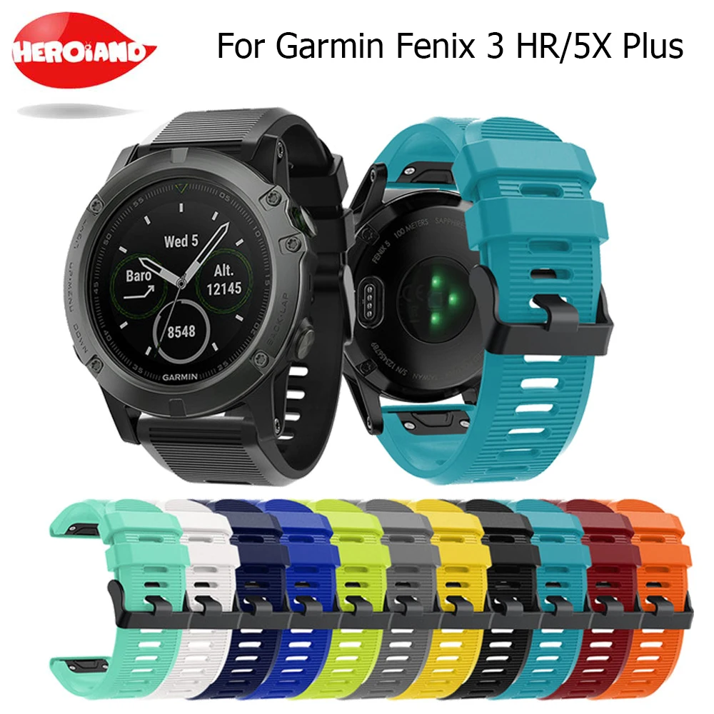 For-Garmin-Fenix-5X-5X-Plus-Watchband-26mm-Soft-Silicone-Straps-Quick-Release-Smart-Watch-Band.jpg_640x640