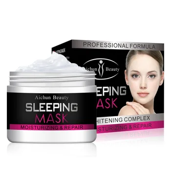 

Moisturizing Oil Control Sleep Face Mask Repair Skin Acne Treatment Mask Black Head Remover Skin Care Whitening Face Care new
