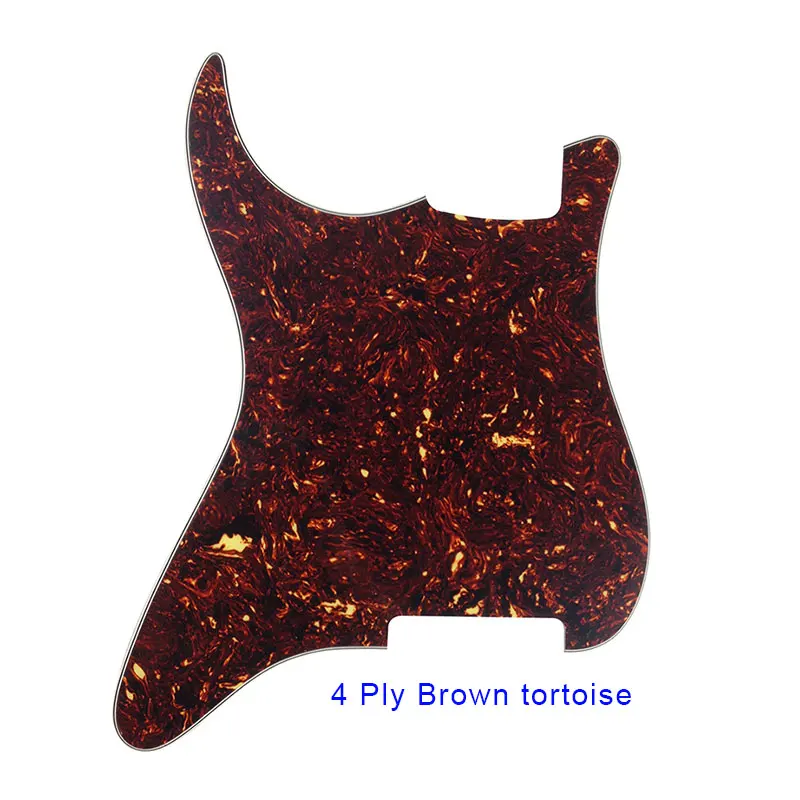 4 ply brown tortoise st blank pickguard