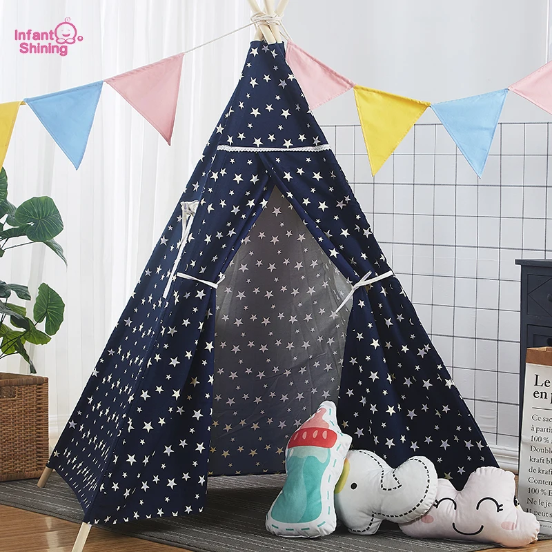 Infant Shining Play Tent Baby Tent for Kid Children Play House Portable