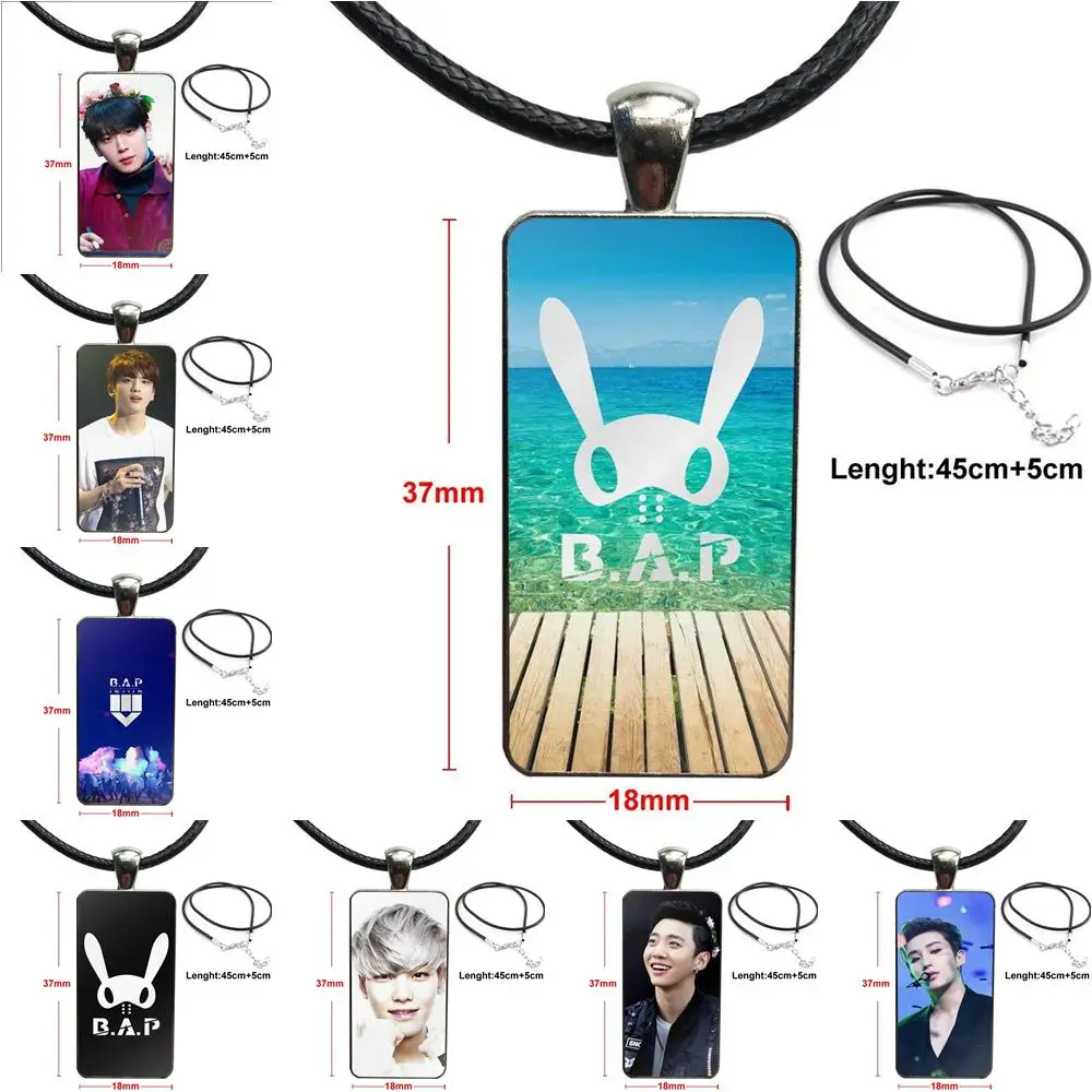 B.a.p Funny Kpop Enjoy для женщин и девочек винтажное ювелирное изделие покрытое сталью со