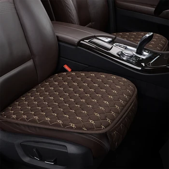

OUMANU Universal car seat cover flax car styling seat cushion, anti slip car pad for nissan mazda lexus suzuki Isuzu