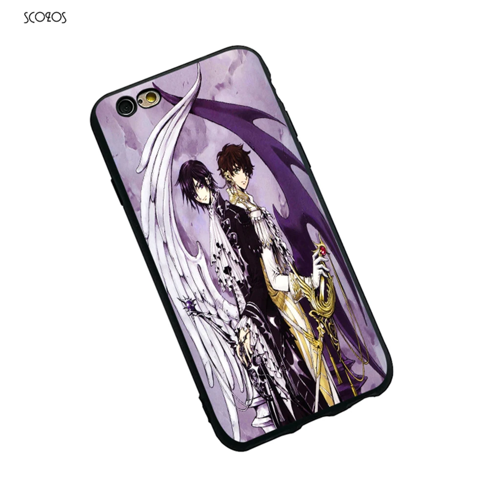 SCOZOS Code Geass Lelouch of the Rebellion phone case soft Cover For Iphone X 5 5S Se 6 6S 7 8 Plus #ta |