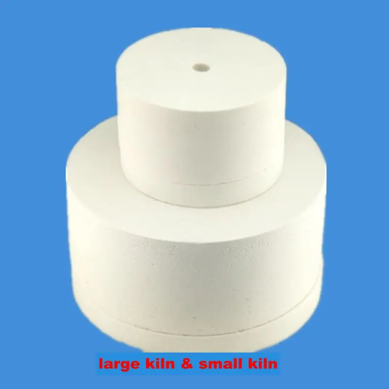 

Big sale set of 2 microwave glass kiln for fused glass in microwave kiln 2pcs/lot small & large kiln