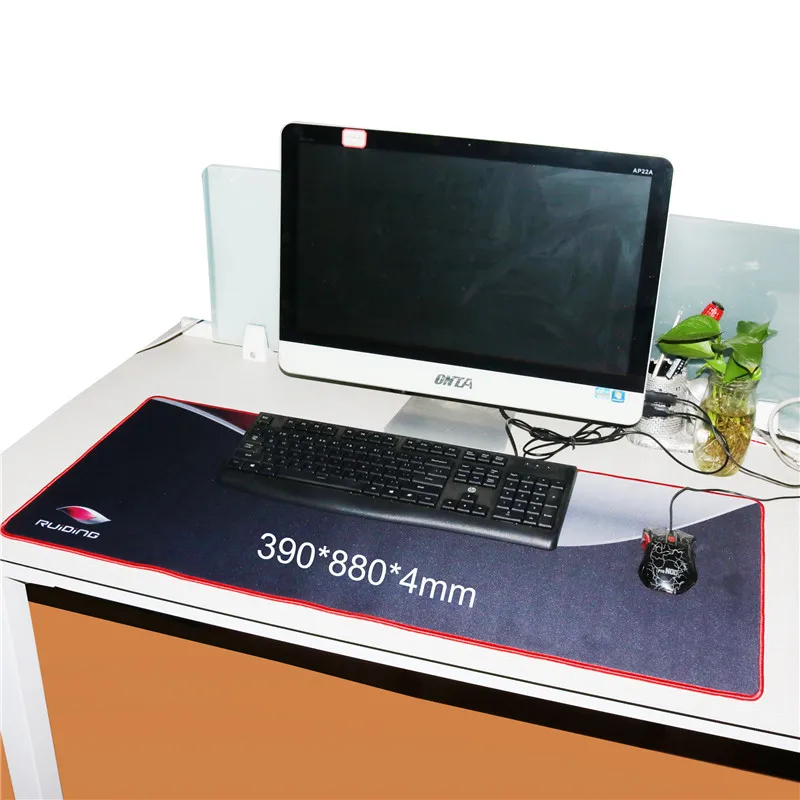 1 шт. коврик для мыши большой 8 Размеры школьные офисный компьютер офис коврик для рабочего стола натуральный каучук отслеживание