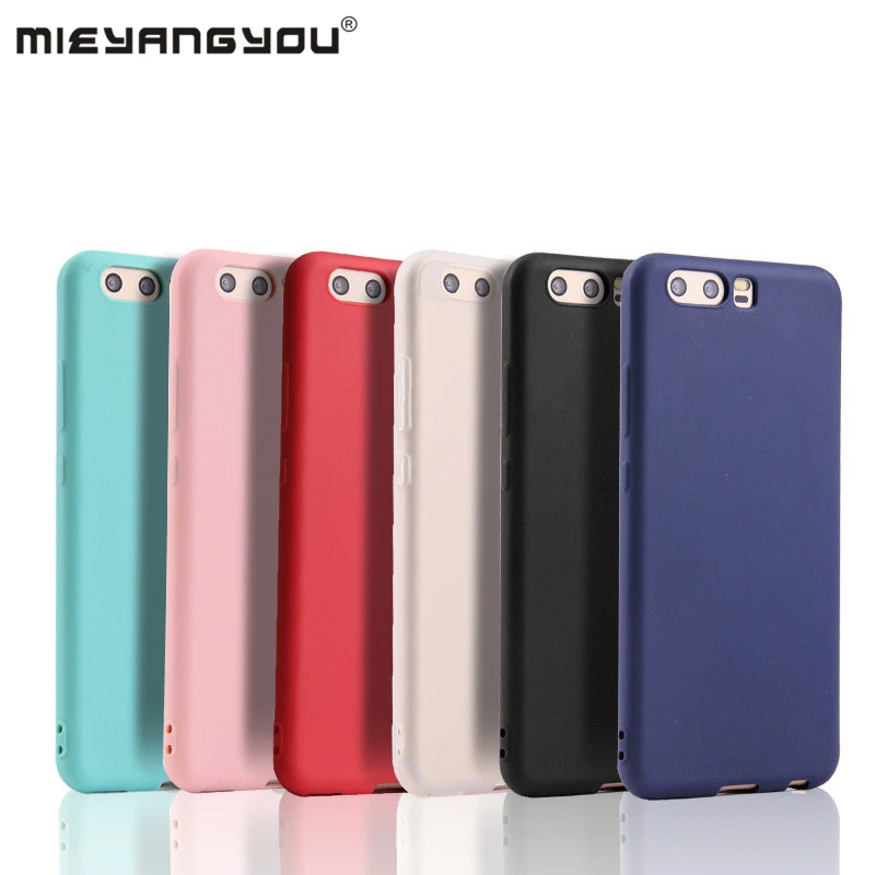 

Candy Color Soft Silicone Case For Huawei P8 P9 Lite 2016 2017 P10 Plus P20 Nova 2S 3i P Smart Mate 10 Pro On Honor 8X Max 20