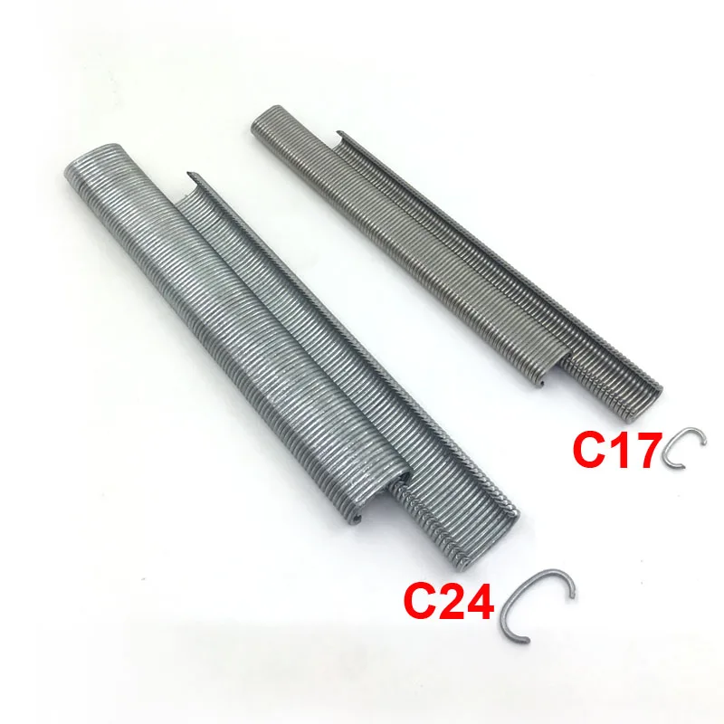 

Pneumatic C Ring nail Hog Ring nail for SC7E SC7C 15GA 3/4" SC760B 16GA Air gun Staplers Nail C Type O Circle Tie a Cage
