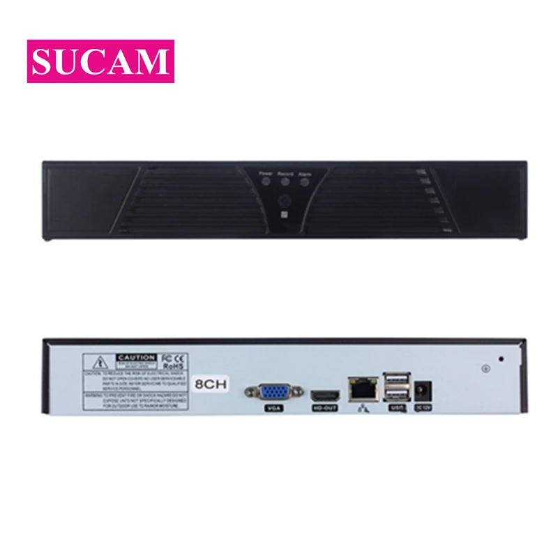 SUCAM 5MP сети видео Регистраторы 4CH 16CH IP Камера NVR ONVIF обнаружения движения
