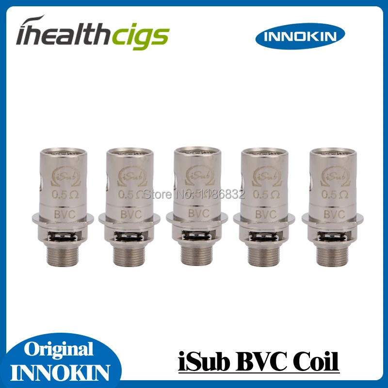 100% оригинал Innokin isub Клэптон bvc 0.5ohm сменная катушка для isub бак 5 шт