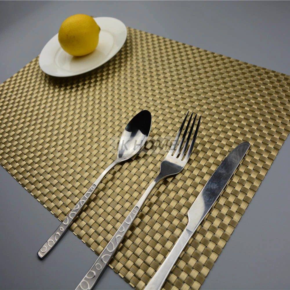 Jankng 4pcs Lot Luxury Dinner Placemats Pvc Place Table Mats Best Jankng 4pcs Lot Luxury Dinner Placemats Pvc Place Table Mats Best Gold Silver Tableware Dinnerware Kitchen Pads Tools In From Home