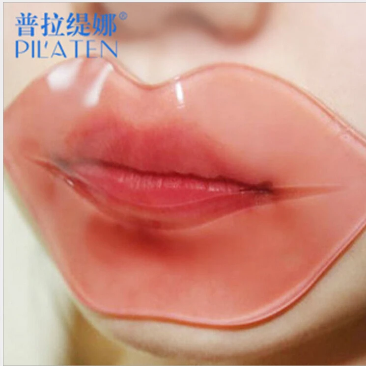 10 шт./лот питательный Коллаген маска для губ фильм Уход за губами увлажняющий, отшелушивающий мембрана для губ опреснение губ маска для улучшения