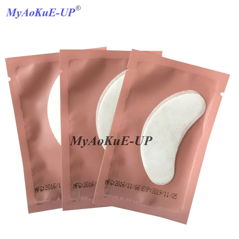 

50 Pairs/pack New Eyelashes Paper Patches Tips Stickers Eye Pads For Eyelash Extension Makeup Tools