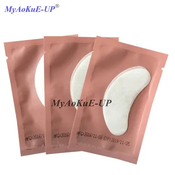 

50 Pairs/pack New Eyelashes Paper Patches Tips Stickers Eye Pads For Eyelash Extension Makeup Tools