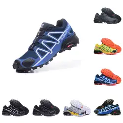 Salomon кроссовки Скорость крест 4 CS беговые мужские кроссовки 9908 уличная дышащая обувь спортивная обувь новое поступление