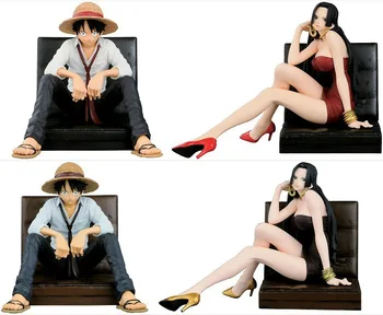 

Anime One Piece CREATOR Monkey D Luffy Boa Hancock PVC Action Figures Collectible Model Kids Toys Doll 12CM