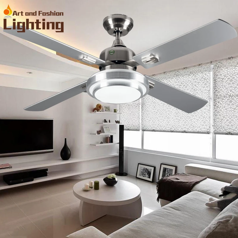 Por Ceiling Fan Lamp Lots From Super Quiet Ceiling Fan Lights Large 52 Inches Modern Lamp Living Room Bedroom Dining