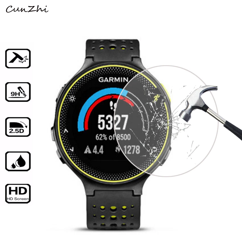 Для Garmin Forerunner 235 Закаленное стекло Защитная пленка для экрана стеклянная часов |