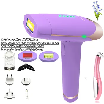 

Laser Epilator 700000 pulses Lescolton 2 in 1 IPL Hair Removal Permanent Bikini Trimmer Electric laser Depilatory Full Body Use