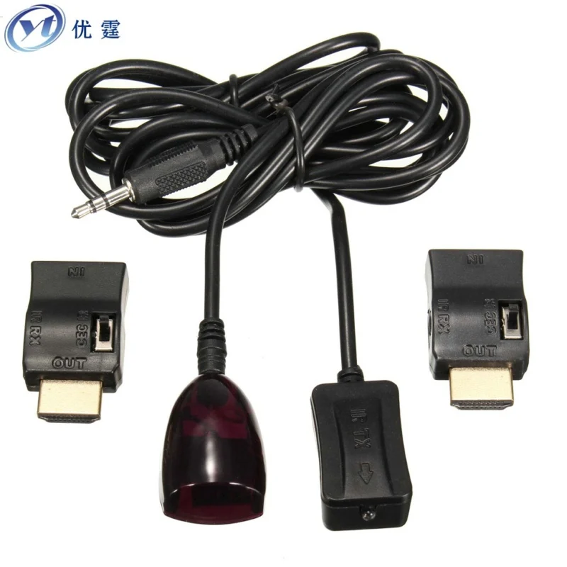 

HDMI Cable IR extender Upgraded Version IR Extender CEC Channel HDMI Port IR Remote Control Signal Extender Receiver Cable Kit