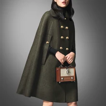 Специальное предложение, Лидер продаж, длинное однотонное пальто на пуговицах с карманами, байан Кабан, зимнее пальто, осеннее и зимнее модное шерстяное пальто