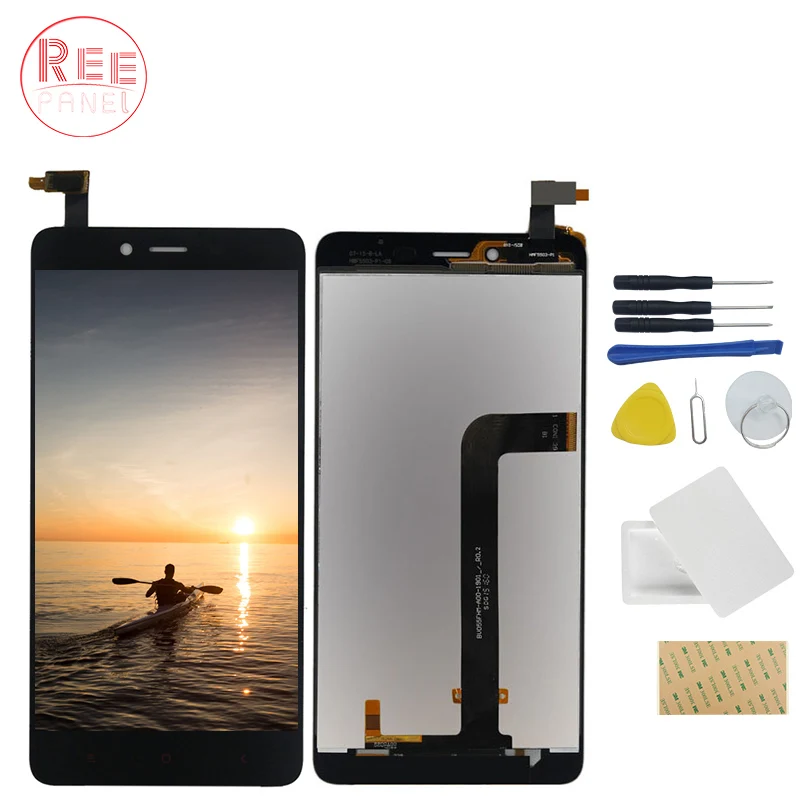 Для XIAOMI Redmi Note 2 дисплей сенсорный экран дигитайзер сборка замена без битых