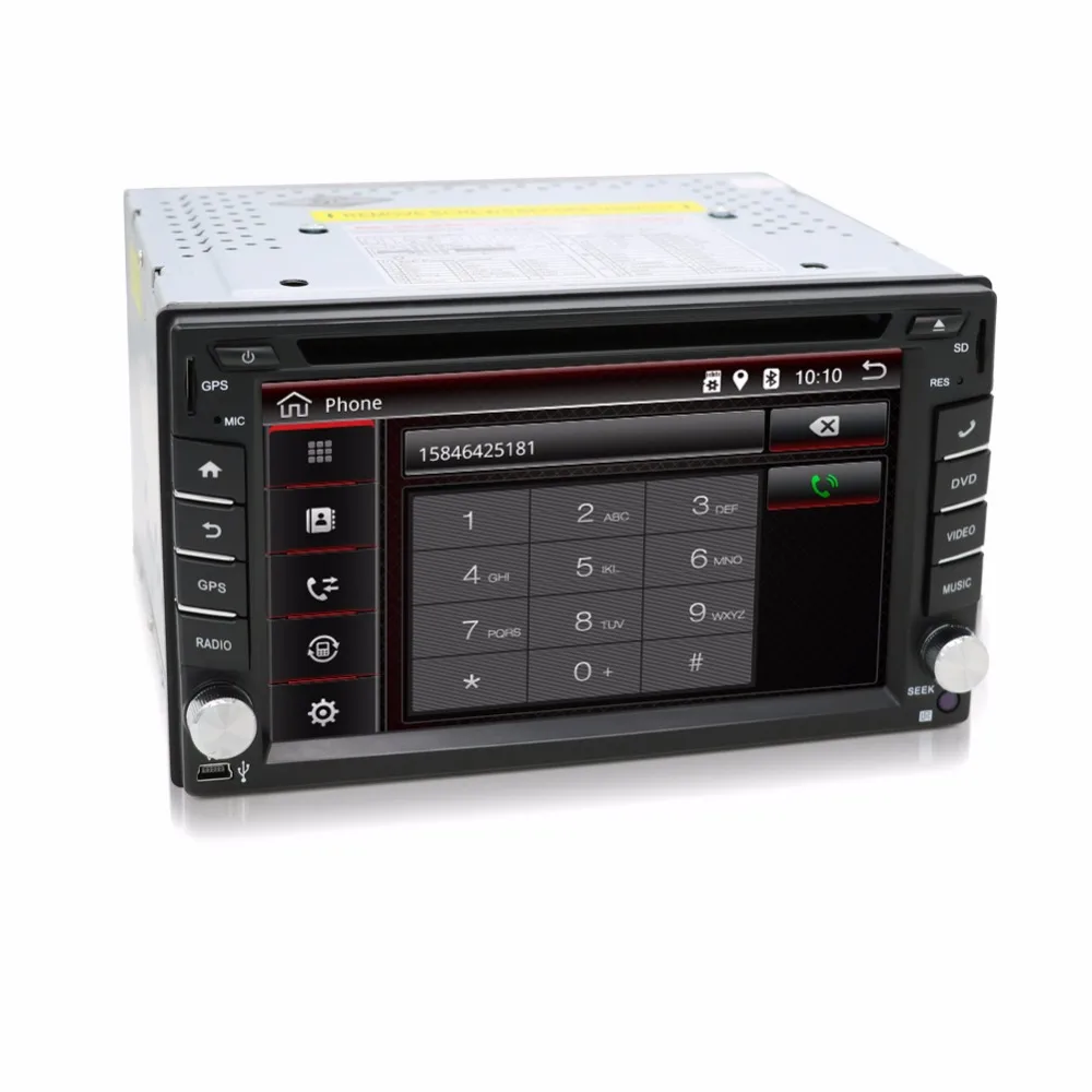 Cheap Quad Core 800*480 2 Din Android 7.1 Fit NISSAN QASHQAI Tiida Car Audio Stereo Radio GPS TV 3G WiFi dvd automotivo Universal DDR3 2