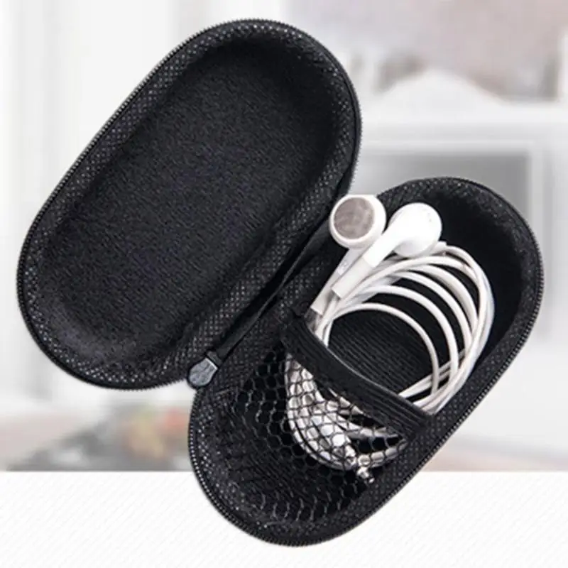 ALLOYSEED Earphone Carry Storage Bags Case EVA Waterproof Portable