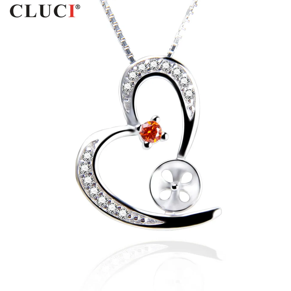 Cluci 100 925 Sterling Silver Lovely Heart Shape Pearl Pendant White Cz For Girls Necklace Jewelrysp315Sb huismerk kopen in de aanbieding Cluci 100 925 Sterling Silver Lovely Heart Shape Pearl Pendant White Cz For Girls Necklace Jewelrysp315Sb huismerk kopen in de aanbieding