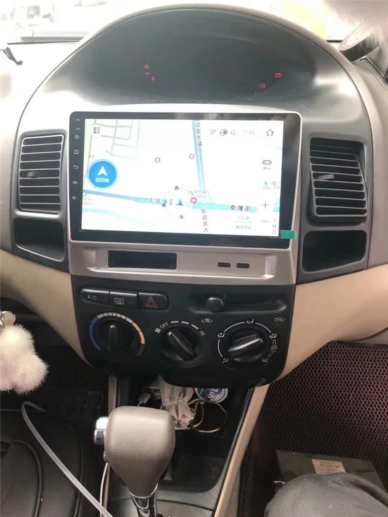 Автомобильный мультимедийный комплект Yulbro Android для Toyota Vios 2003 2004 2005 2006 2007 dvd радио