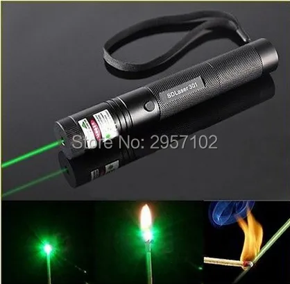 

AAA Powerful High power Military 5000w 50000M 532nm visible beam green laser pointers Flashlight burning match,burn cigarettes