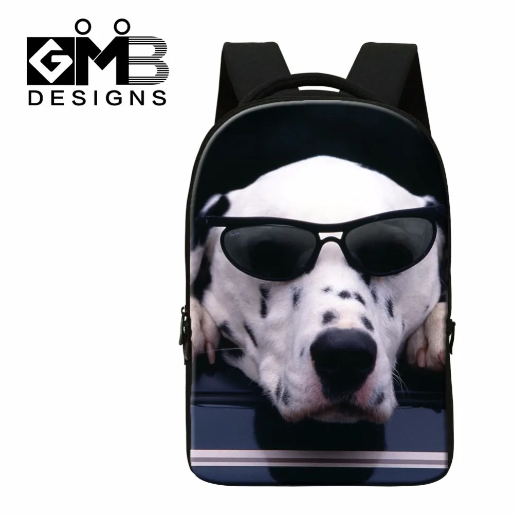 

2016 Laptop Backpacks for College Students,Dog 3D Printed School Bags for Youth,Boys Cool Bookbags,traveling Bag for Teen Girls