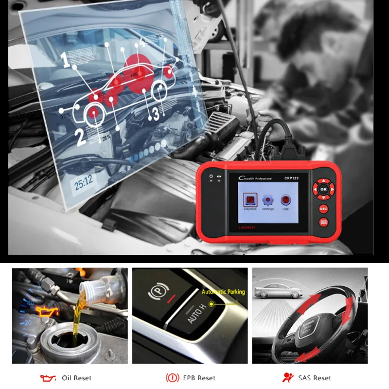 LAUNCH CRP129 Scanner Automotivo obd2 OBD obd 2 Car Code Reader Scan Tool Pro 2018 Launch X431 VIII Auto OBDII Diagnostic Tool LAUNCH CRP129 Scanner Automotivo obd2 OBD obd 2 Car Code Reader Scan Tool Pro 2018 Launch X431 VIII Auto OBDII Diagnostic Tool