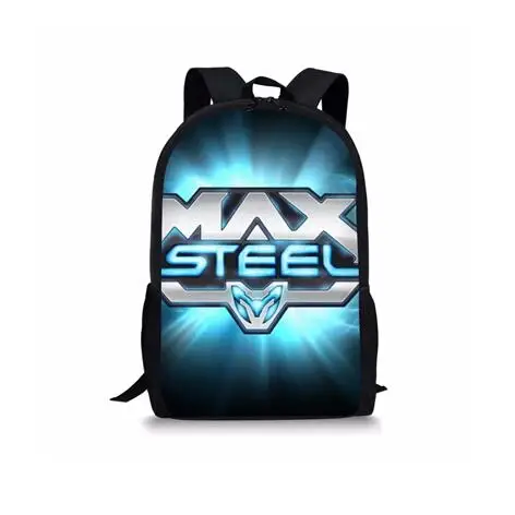 photo color Max steel/Комплект детских школьных сумок из 3 предметов, рюкзак для мальчиков с мультяшным принтом, пенал, Детская Наплечная школьная сумка, Mochila Infantil Escolar - Цвет: photo color