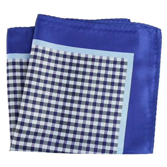 PH125 Pocket Square Портной Смит мужской платок цветочный якорь клетчатый горошек печатных носовой платок из полиэстера бизнес Карманный квадратный 33x33 CM - Цвет: PH125 Pocket Square