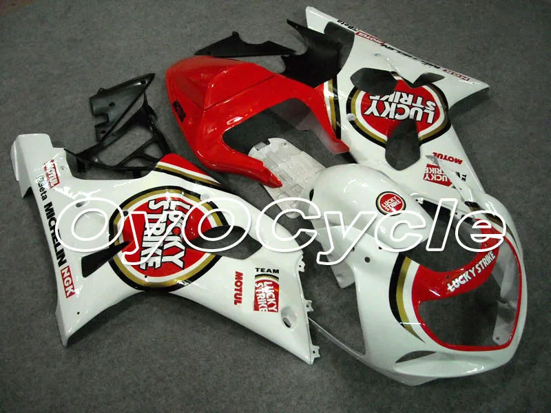 

For 01-03 Suzuki GSXR600 GSXR750 K1 K2 GSXR 600 750 Injection Motorcycle ABS Fairing Bodywork Kit 2001 2002 2003 Red White