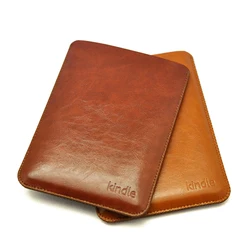 Livre de poche en cuir PU pour Amazon Kindle, sac à manches, étui 6 de pouces, livre et tablettes de pochette, 8e et 10e couverture papier blanc, tout nouveau 2019, 1/2/3/4 