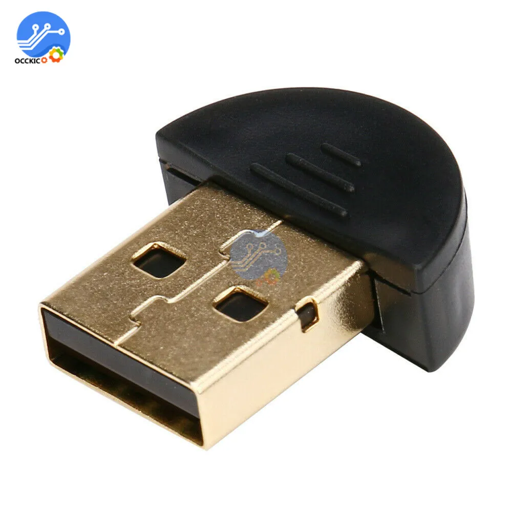 Wireless USB Bluetooth Adapter V4.0 Dongle Music Mouse Aux Audio Receiver Adaptador Transmitter For PC Laptop - Цвет: type 2